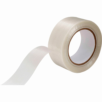 Клейкая лента полипропиленовая 50мм*50м усилен.стеклонитью