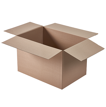 Гофроящик 400*400*300мм, Т-21, бурый